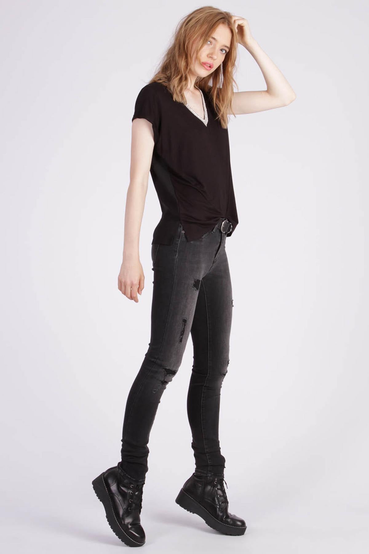 Camiseta Mujeres Kaporal XOTI BLACK — vista 2