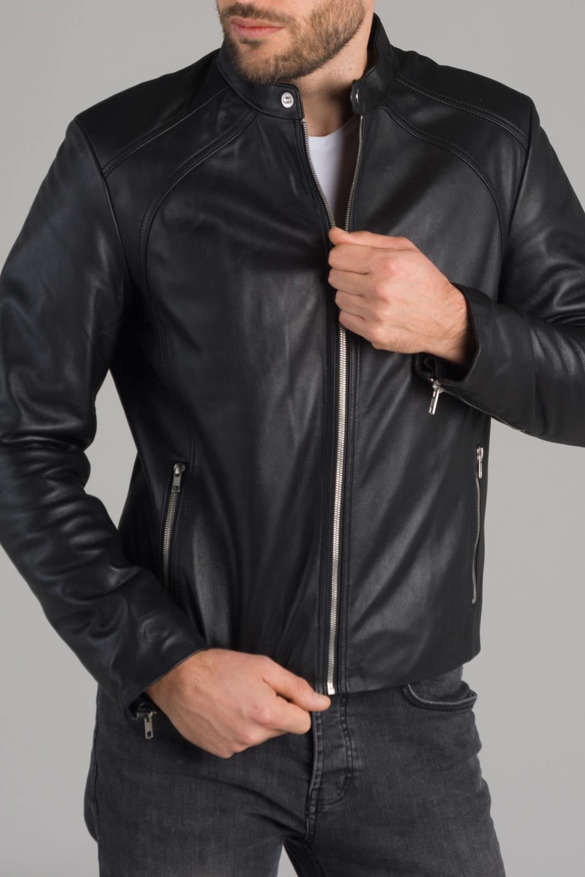 Blouson Homme Serge Pariente LENI AG NOIR — vue 1
