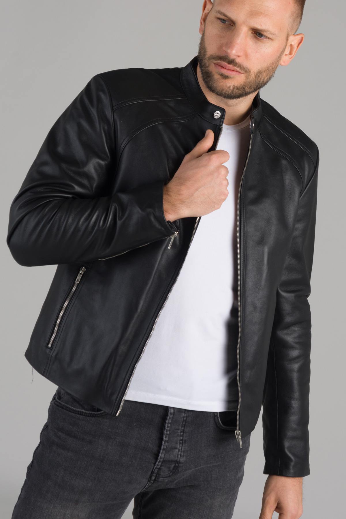 Blouson Homme Serge Pariente LENI AG NOIR — vue 3