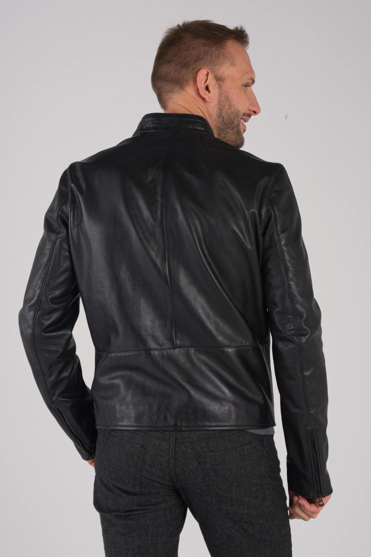 Herren Jacke Daytona FERULLI SHEEP MANILA BLACK — Ansicht 6