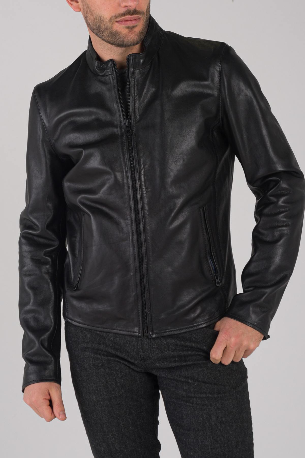 Herren Jacke Daytona FERULLI SHEEP MANILA BLACK — Ansicht 3
