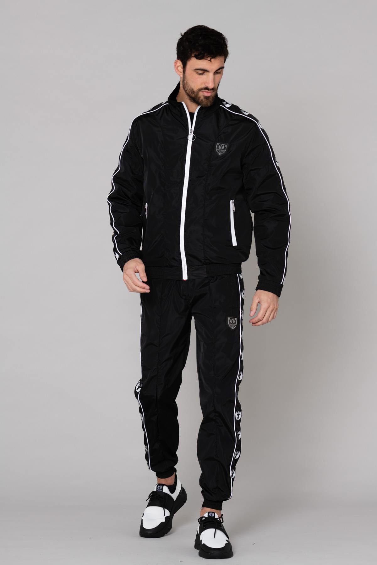 Pantaloni Uomo Horspist JOGGING COLLINS BLACK — vista 3