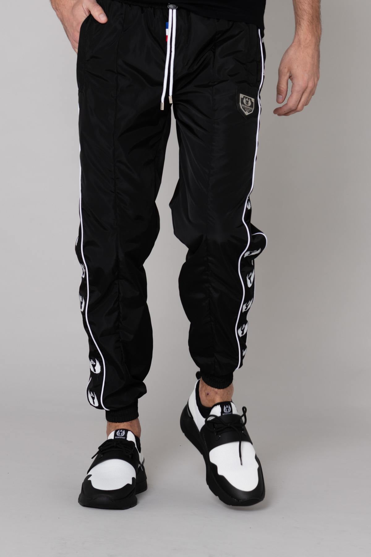 Pantaloni Uomo Horspist JOGGING COLLINS BLACK — vista 4