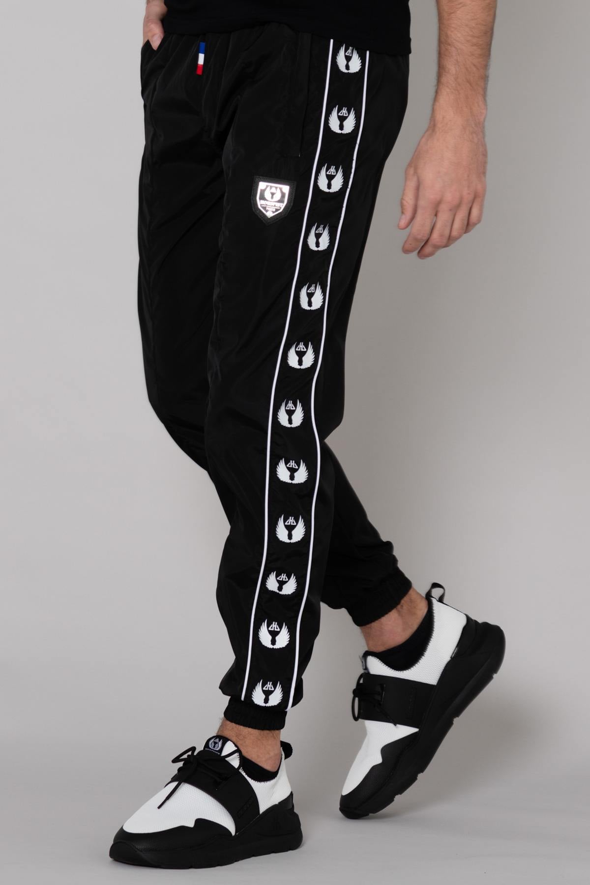 Pantaloni Uomo Horspist JOGGING COLLINS BLACK — vista 5