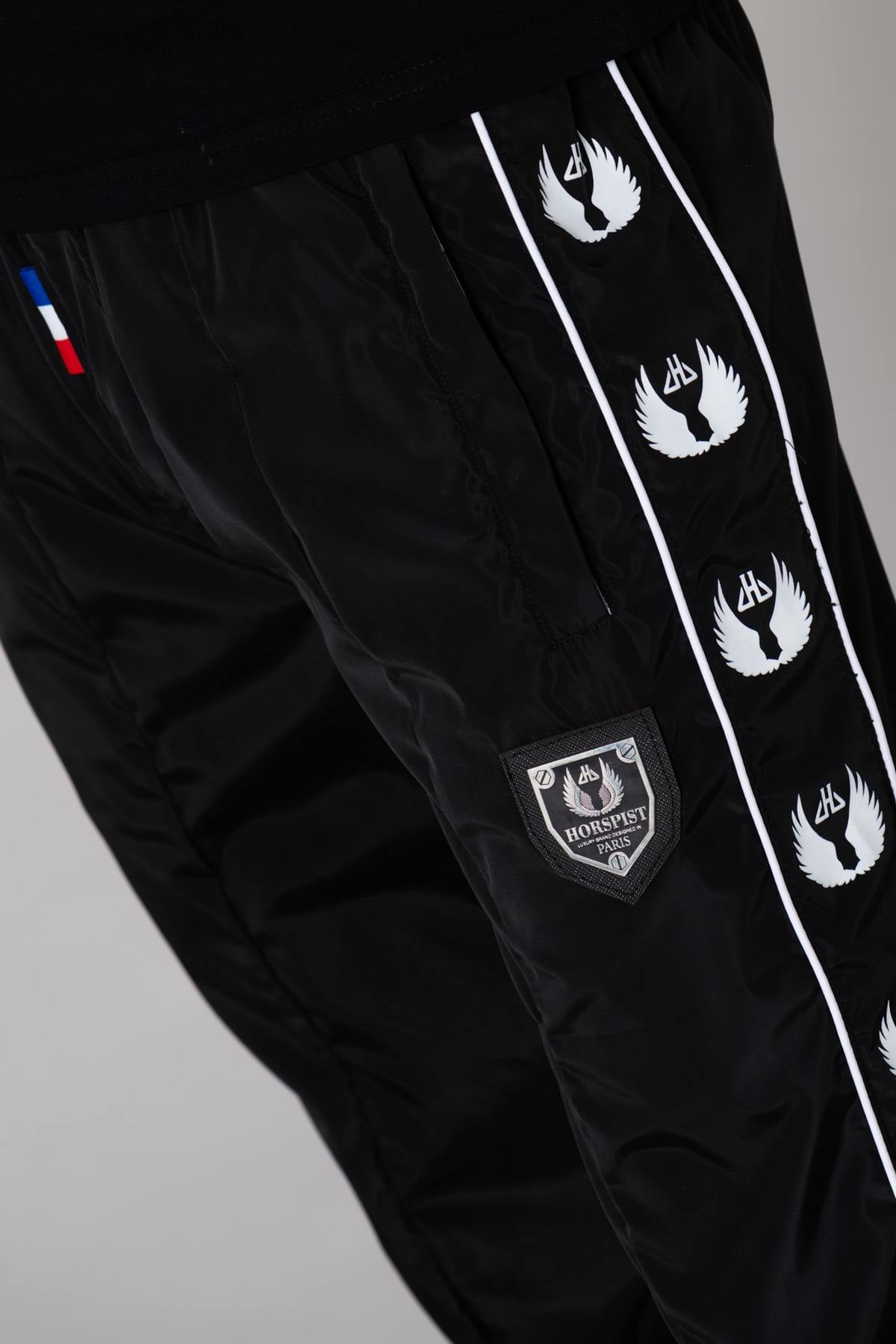 Pantaloni Uomo Horspist JOGGING COLLINS BLACK — vista 7
