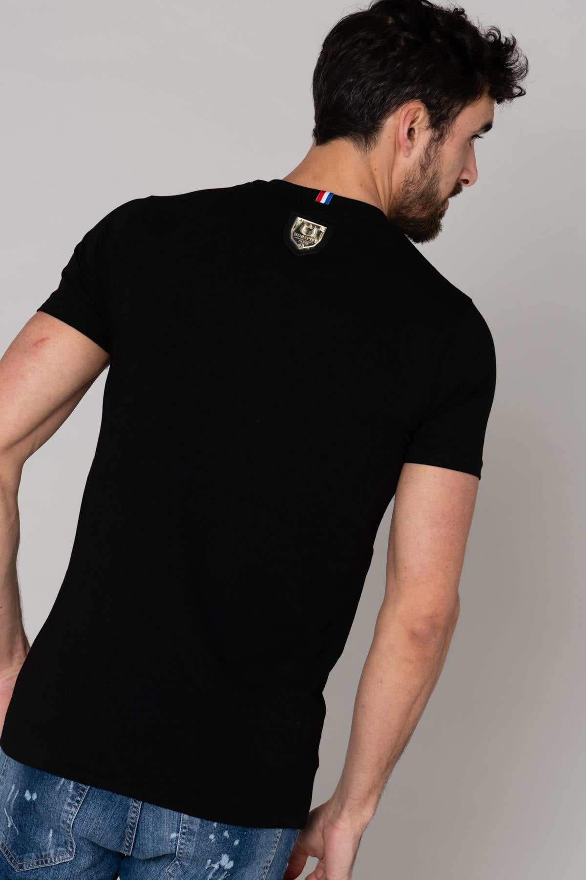 Camiseta Hombre Horspist TSHIRT CHUCK BLACK — vista 5