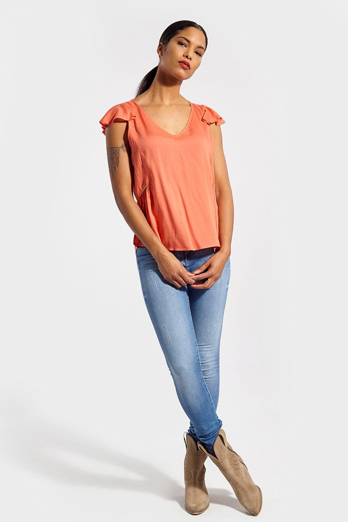 Camiseta Mujeres Kaporal BLUE CORAIL — vista 4