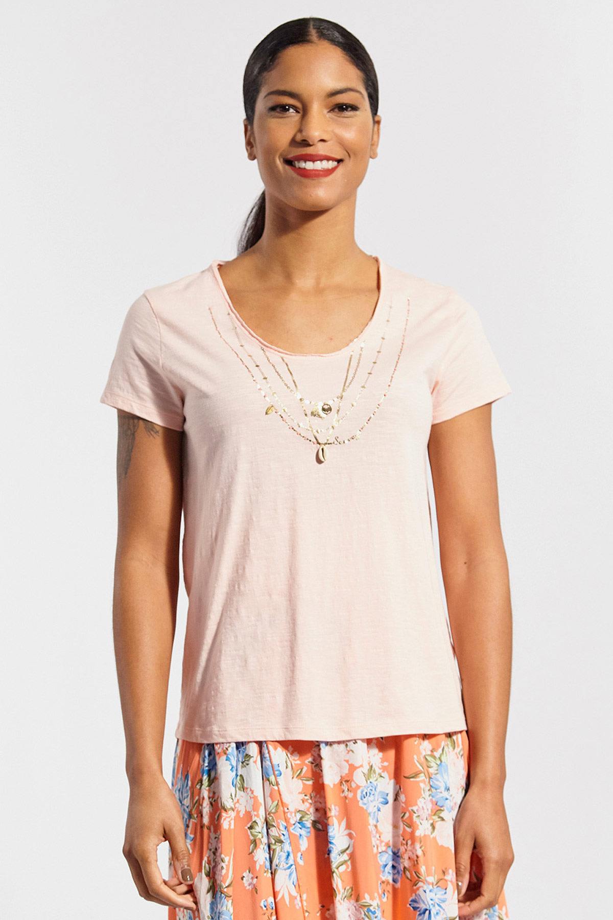 Camiseta Mujeres Kaporal BEWEL ORCHID — vista 1