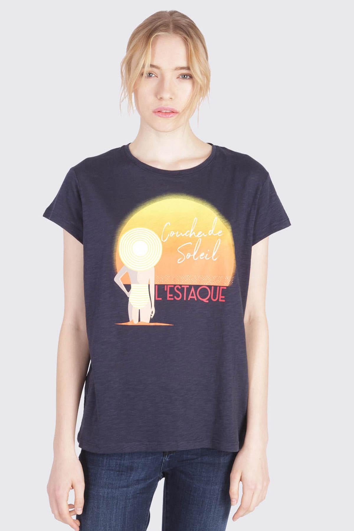T-shirt Donna Kaporal RARE MARINE — vista 1