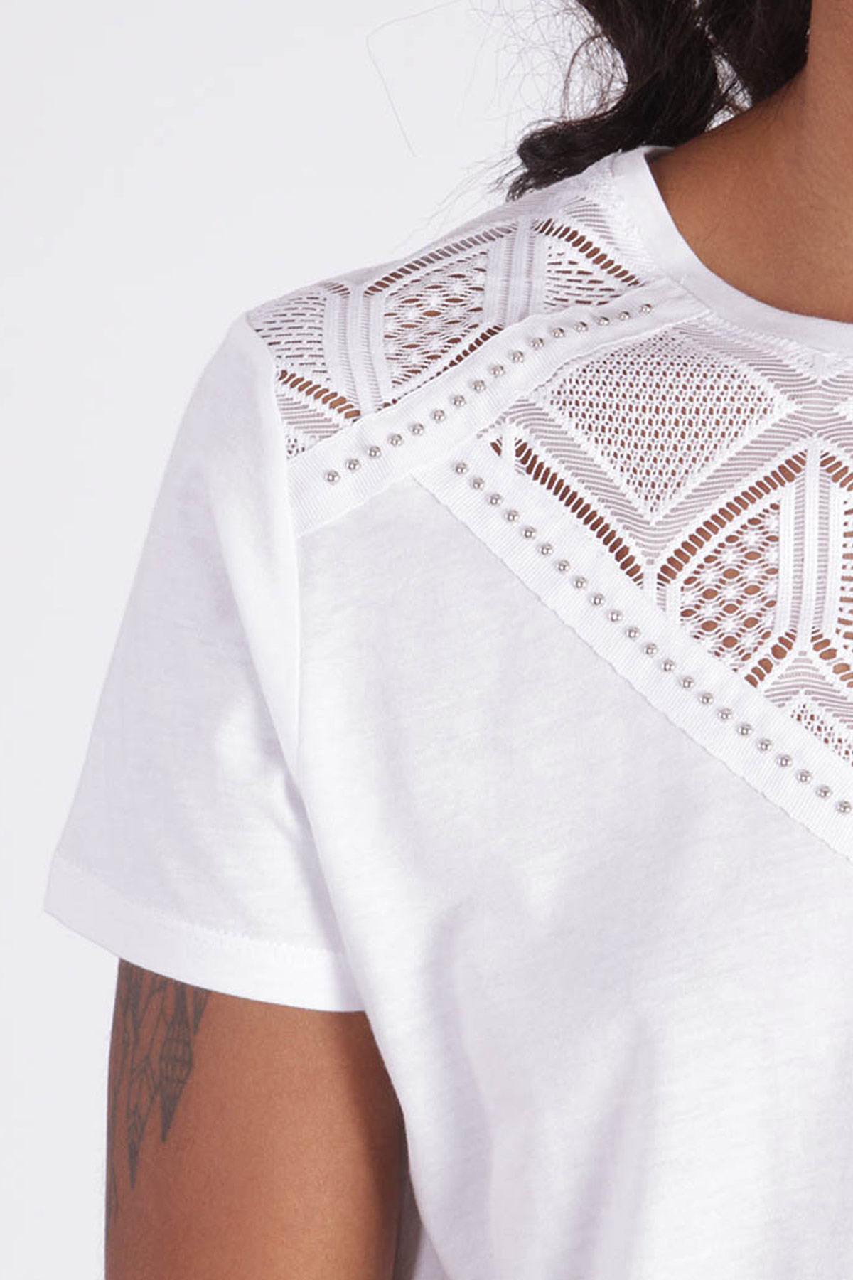 T-shirt Donna Kaporal RIMAL OPT WHITE — vista 2