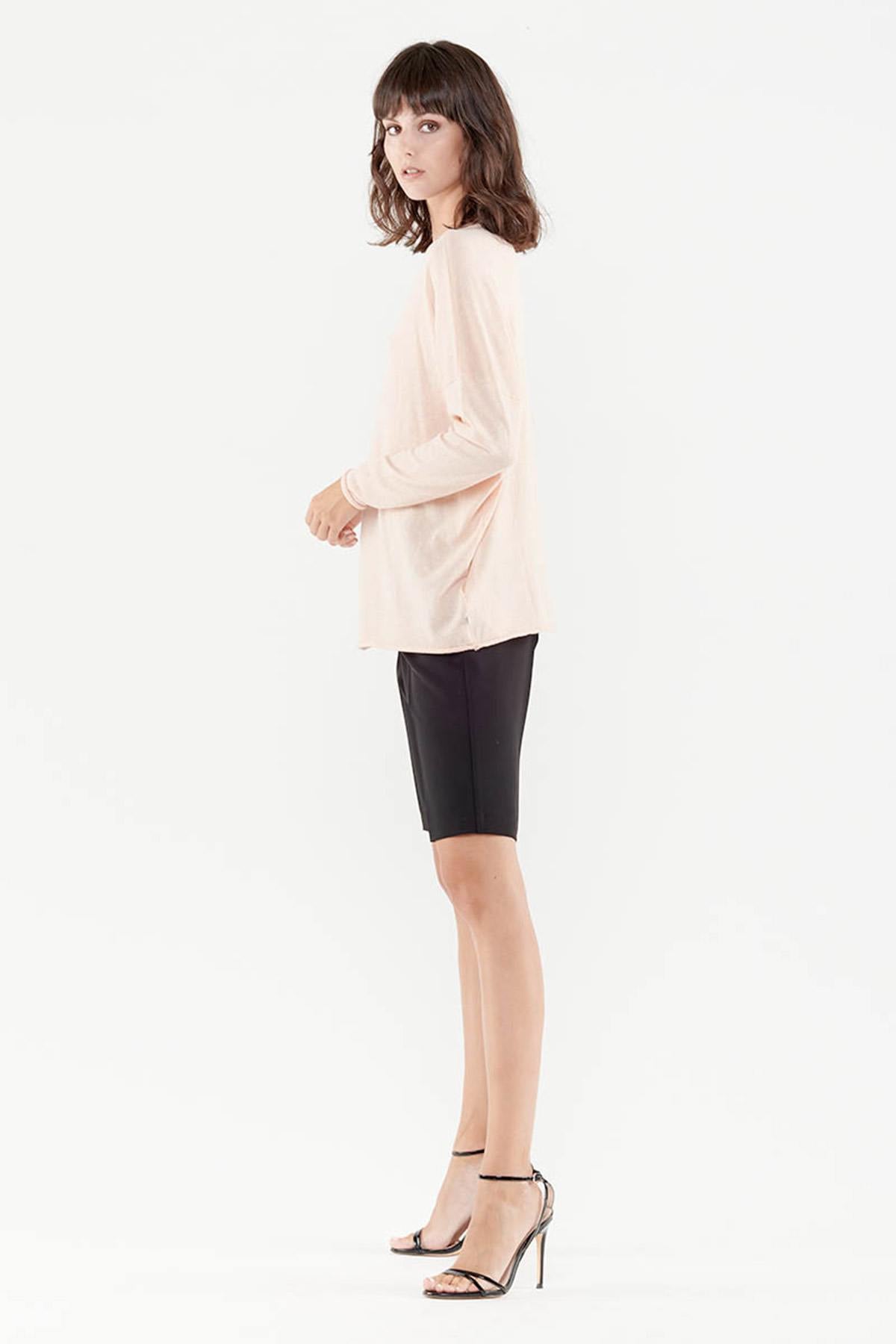 Maglione/felpa Donna Le Temps Des Cerises PULL F MANAE CREAM TAN — vista 3