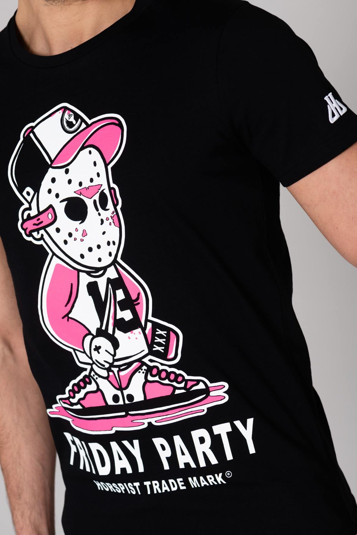 Camiseta Hombre Horspist FRIDAY BLACK — vista 2