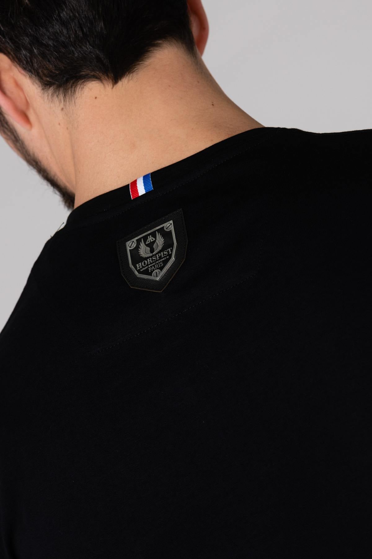 Camiseta Hombre Horspist FRIDAY BLACK — vista 3