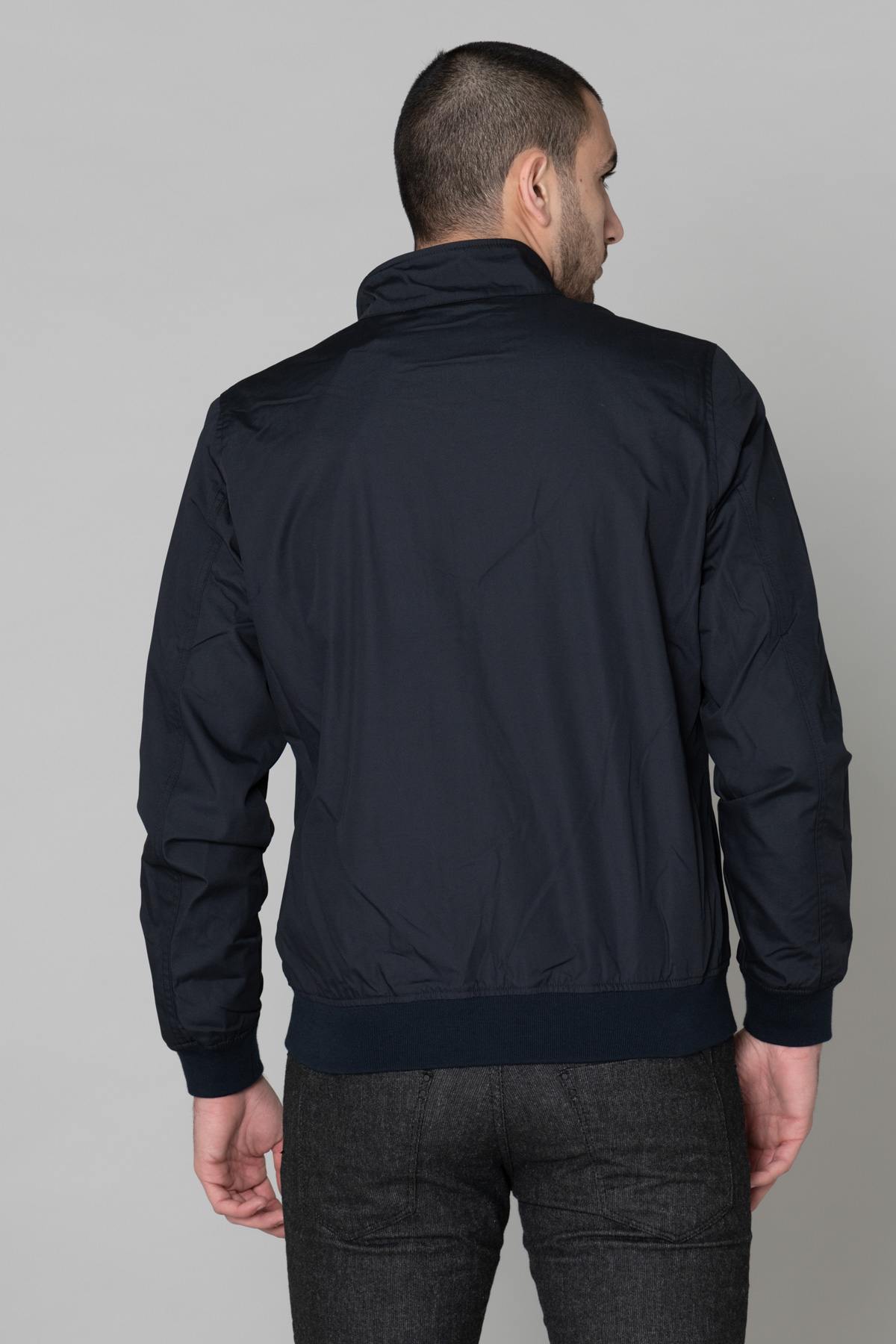 Giacche Uomo Schott CABL1220 NAVY — vista 6