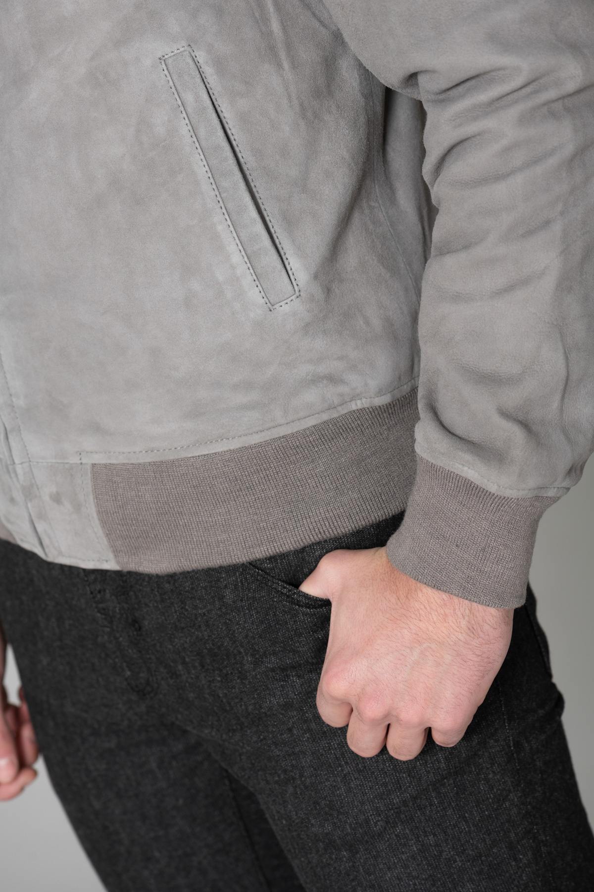 Chaqueta Hombre Schott LC300 LIGHT GREY — vista 7