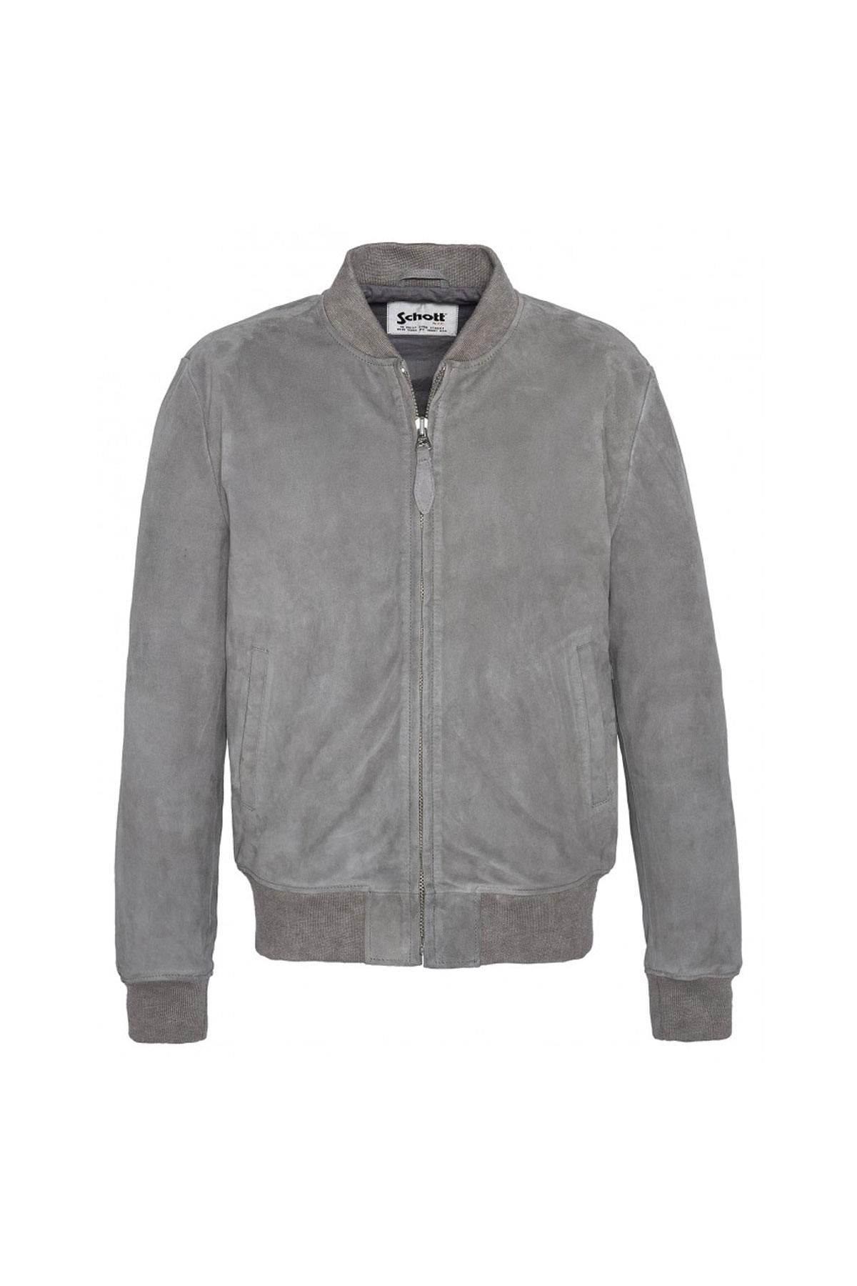 Chaqueta Hombre Schott LC300 LIGHT GREY — vista 8
