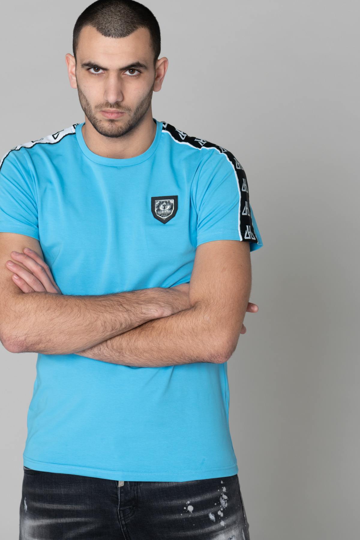 Camiseta Hombre Horspist HOLY TURQUOISE — vista 1