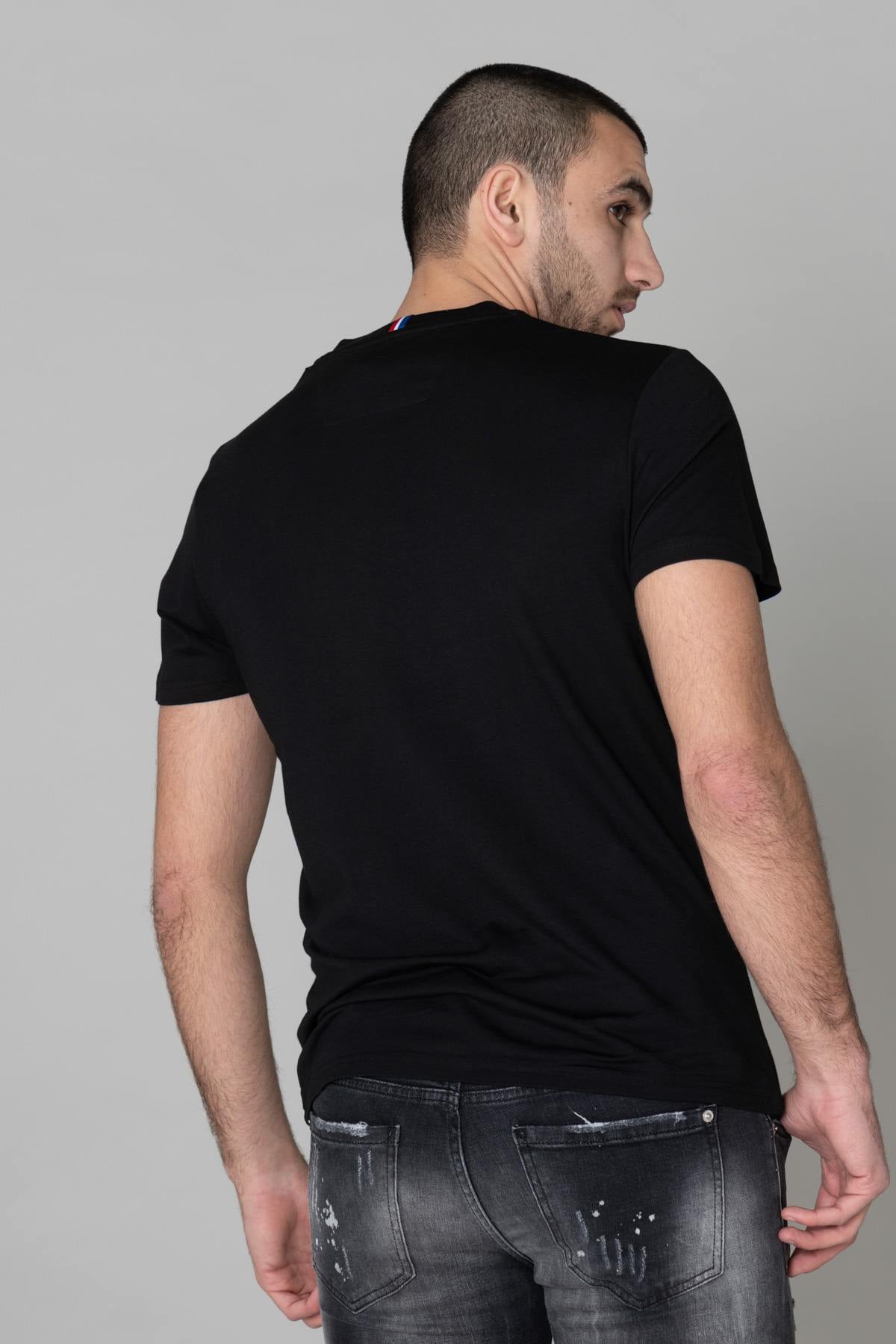 Tee Shirt Homme Horspist PABLO BLACK — vue 4