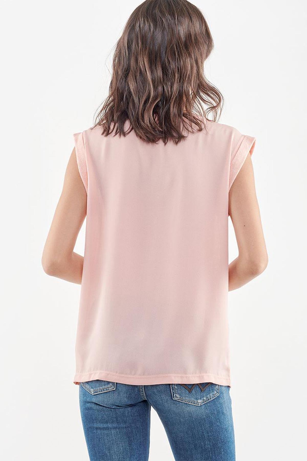 T-shirt Donna Le Temps Des Cerises TSHIRT F CHRIS PEACH — vista 5