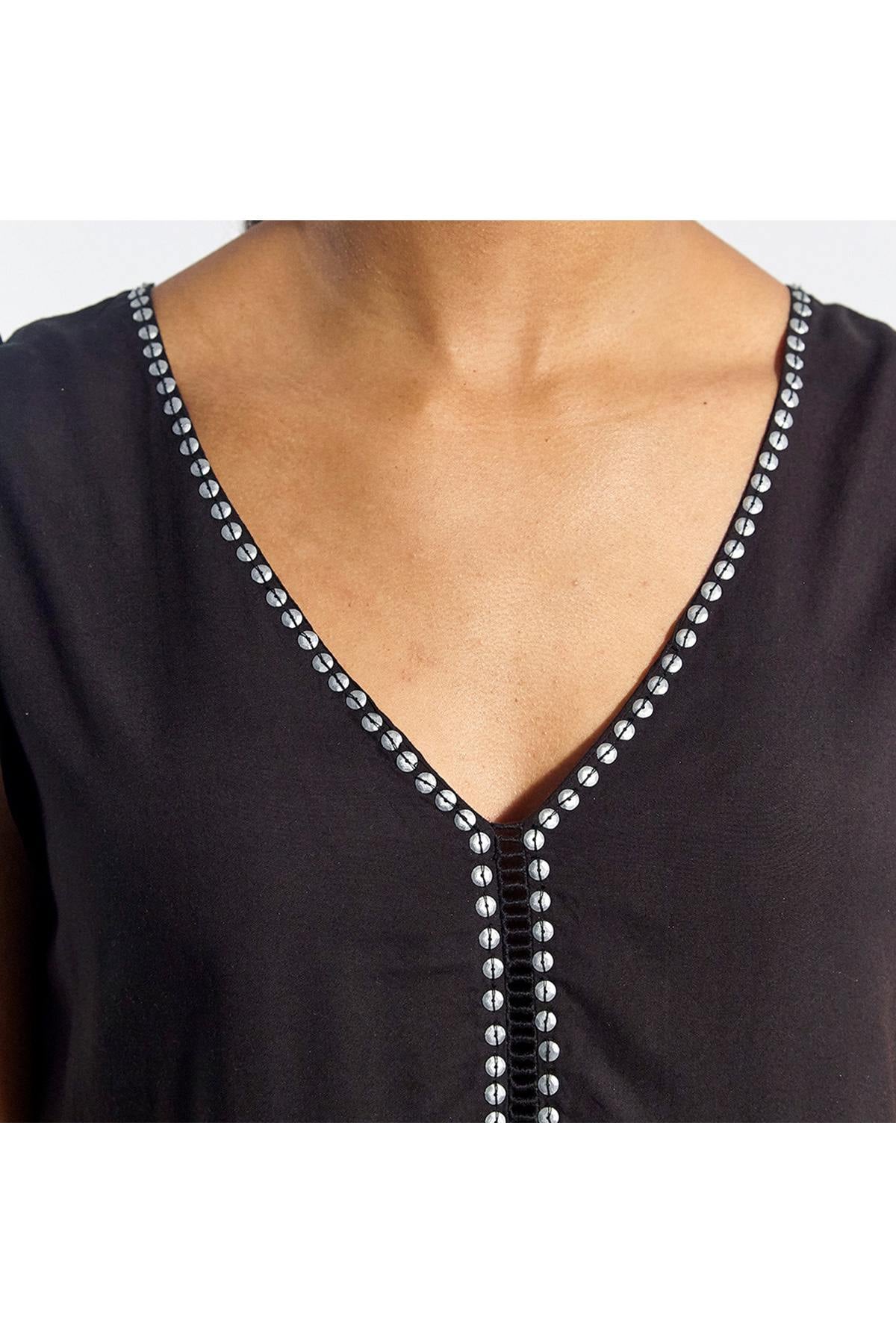 T-shirt Donna Kaporal ARTY BLACK — vista 6