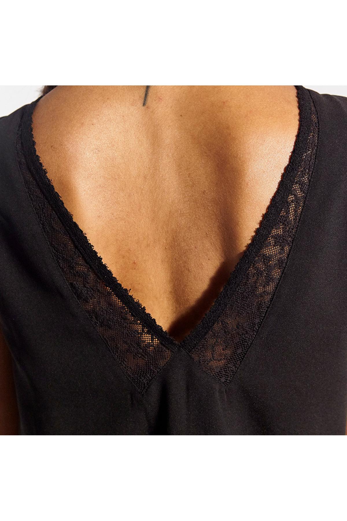 T-shirt Donna Kaporal BASILE BLACK — vista 5