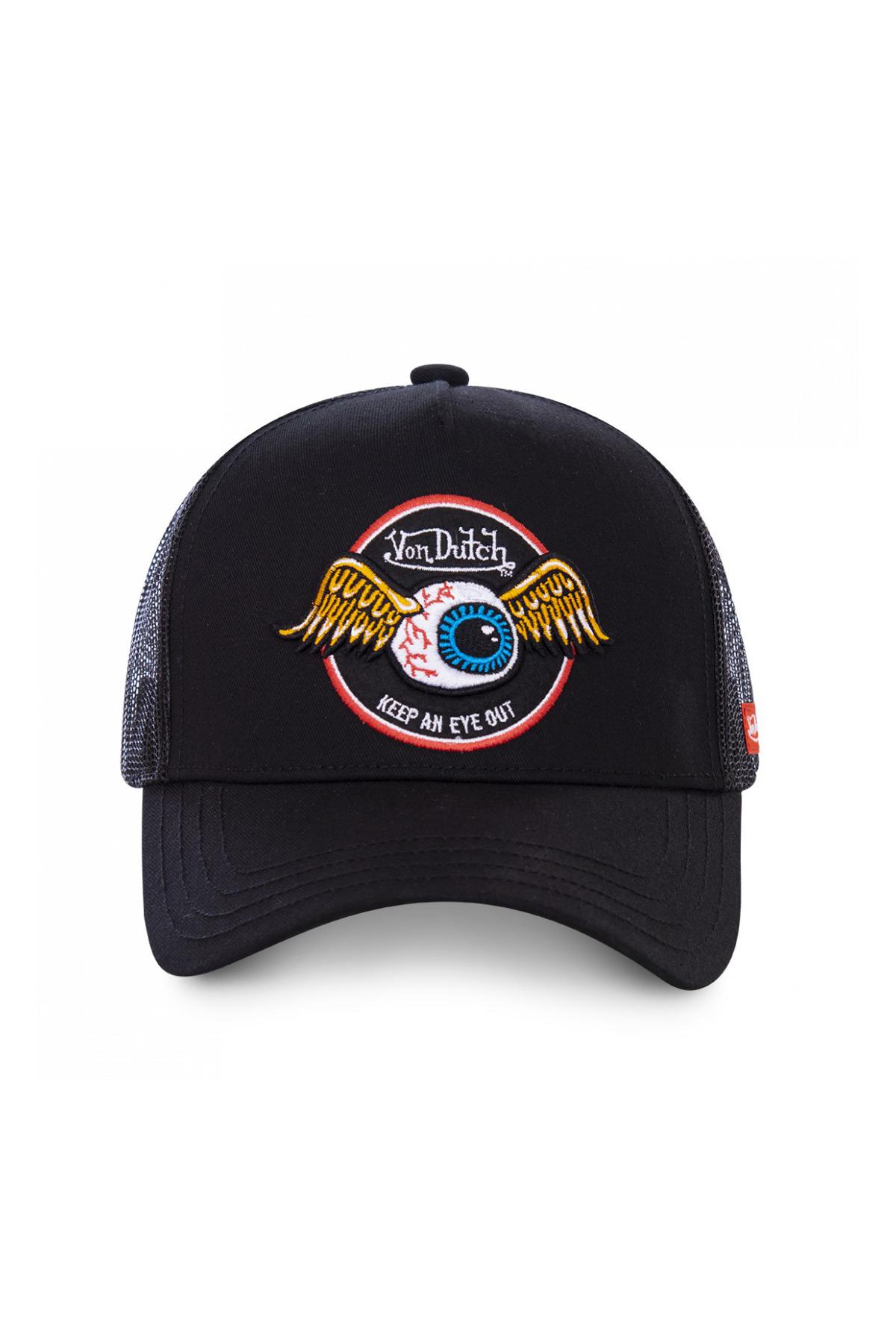 Casquette Von Dutch Blanc/Bleu - Style Rétro Et Ajustable Pour Homme