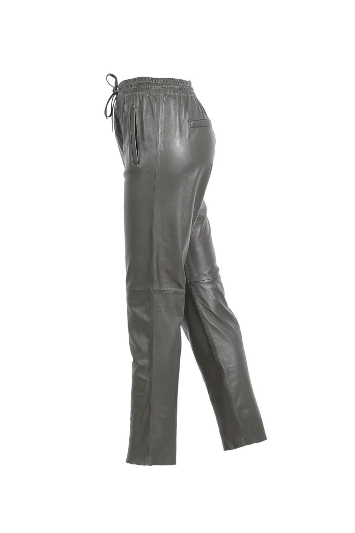 Pantaloni Donna Oakwood GIFT KAKI FONCE 626 — vista 8