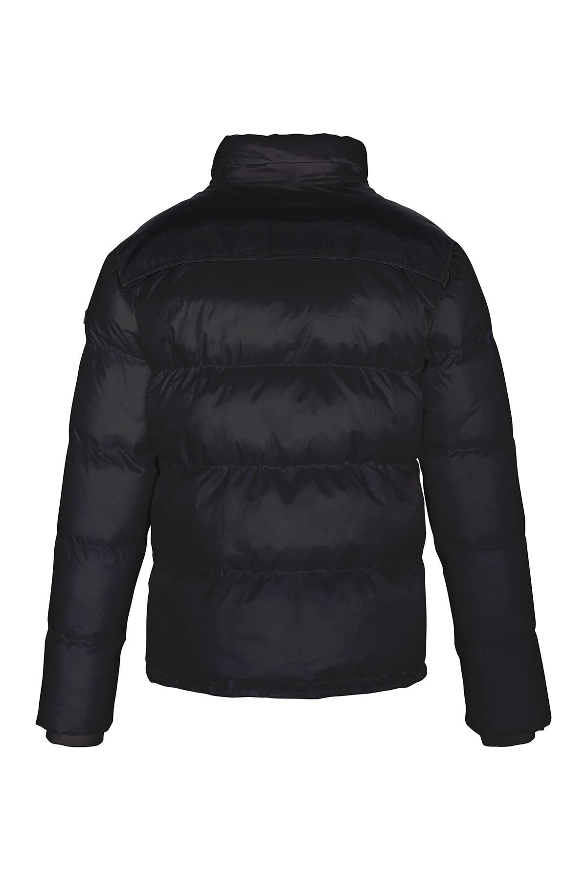 Giacche Uomo Schott UTAH BLACK — vista 4