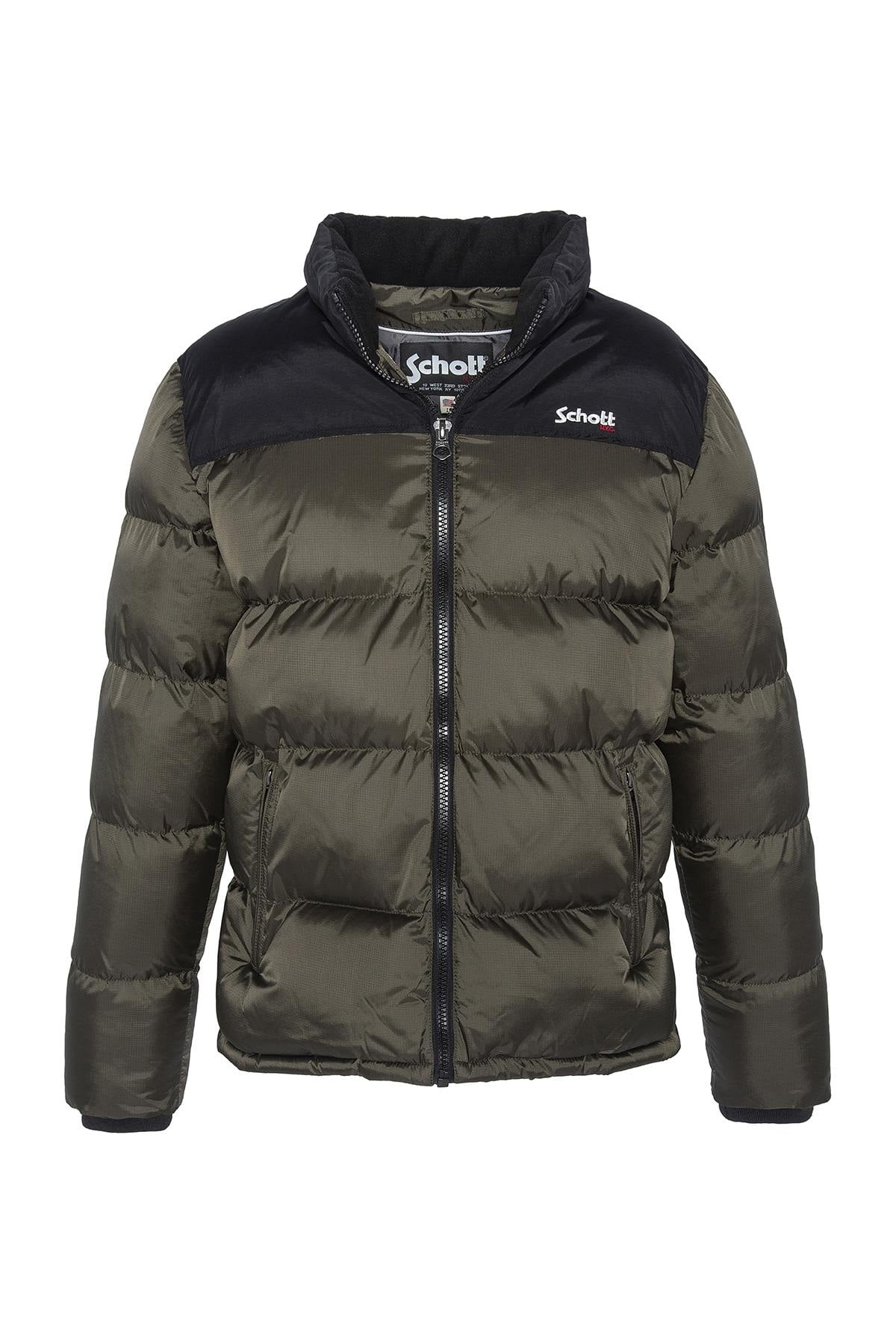 Herren Jacke Schott UTAH KAKI — Ansicht 4