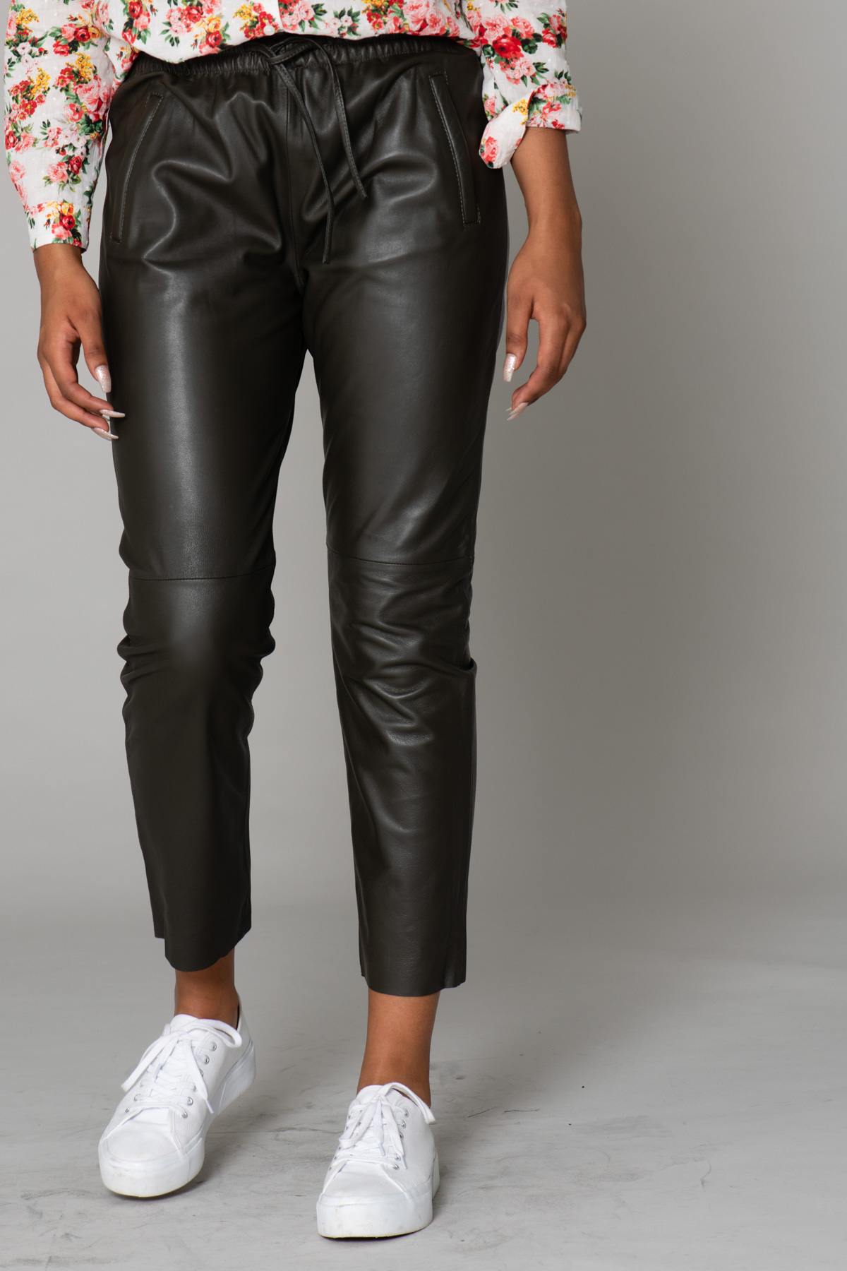 Pantaloni Donna Oakwood GIFT KAKI FONCE 626 — vista 5