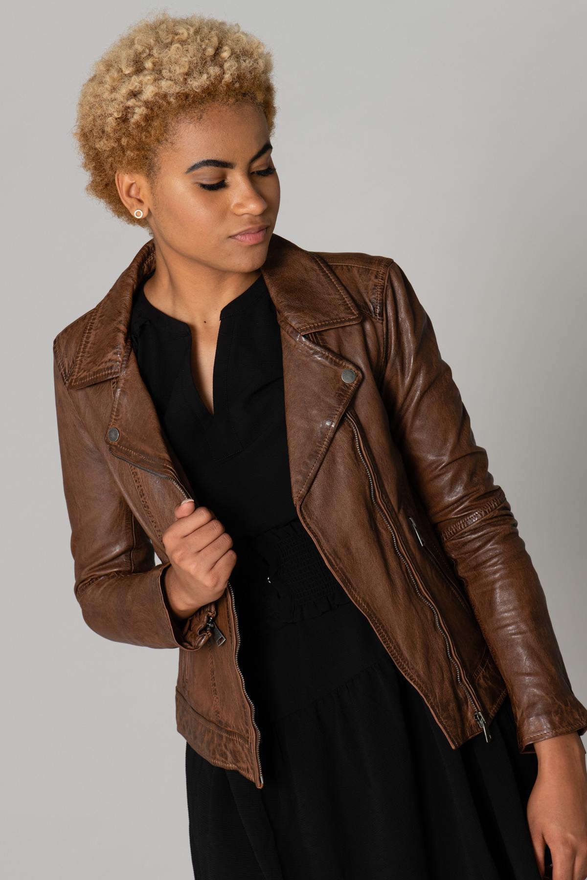 Chaqueta Mujeres Oakwood FOLLOW TAN — vista 1