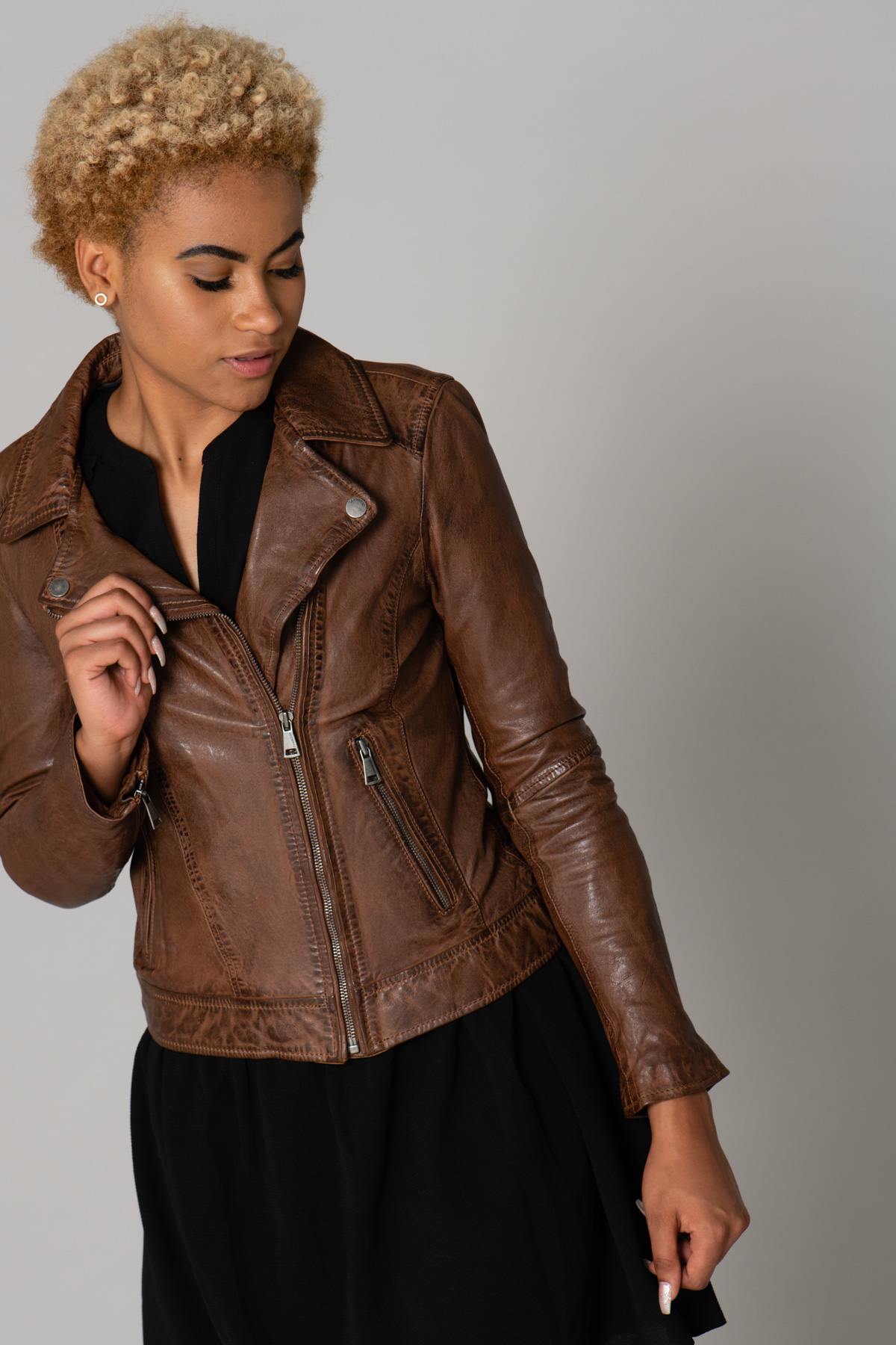 Chaqueta Mujeres Oakwood FOLLOW TAN — vista 7