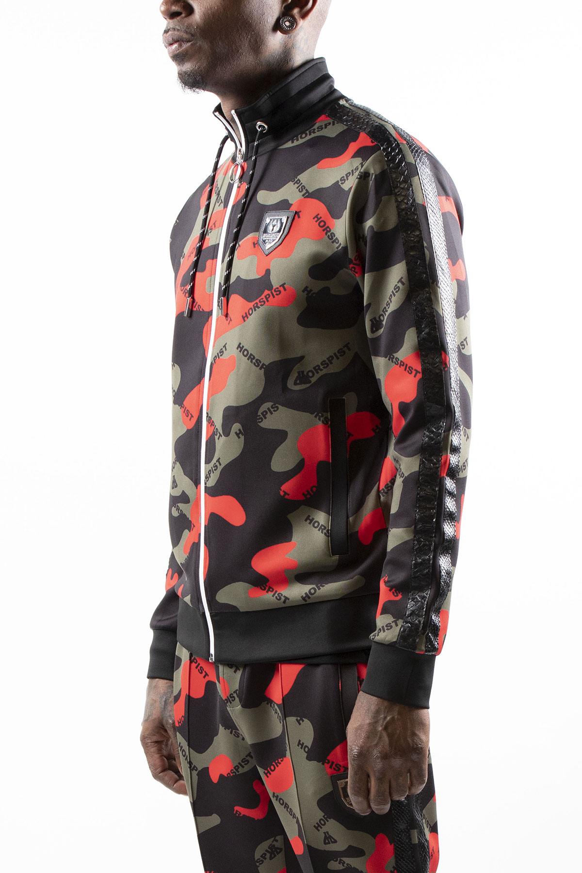 Jersey/sudadera Hombre Horspist LANCA CAMOU KHAKI — vista 3
