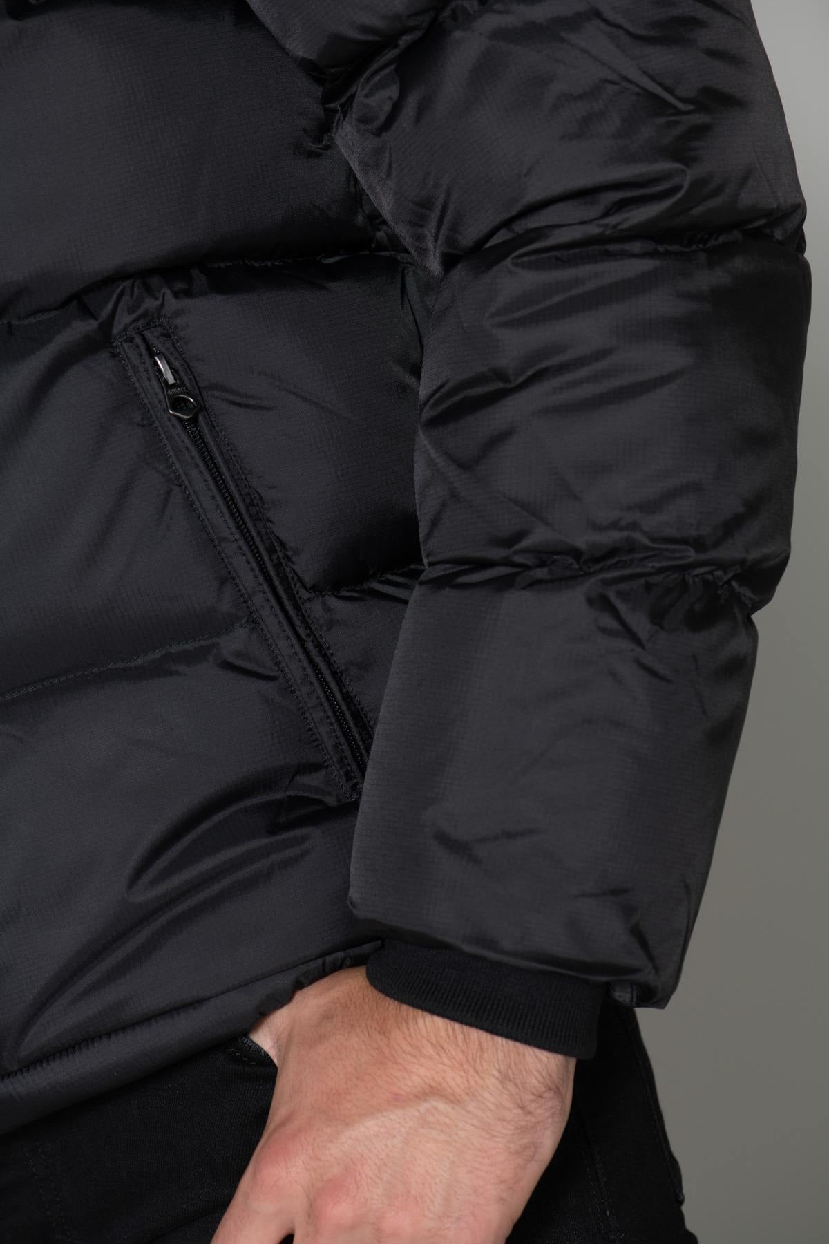 Giacche Uomo Schott UTAH BLACK — vista 5