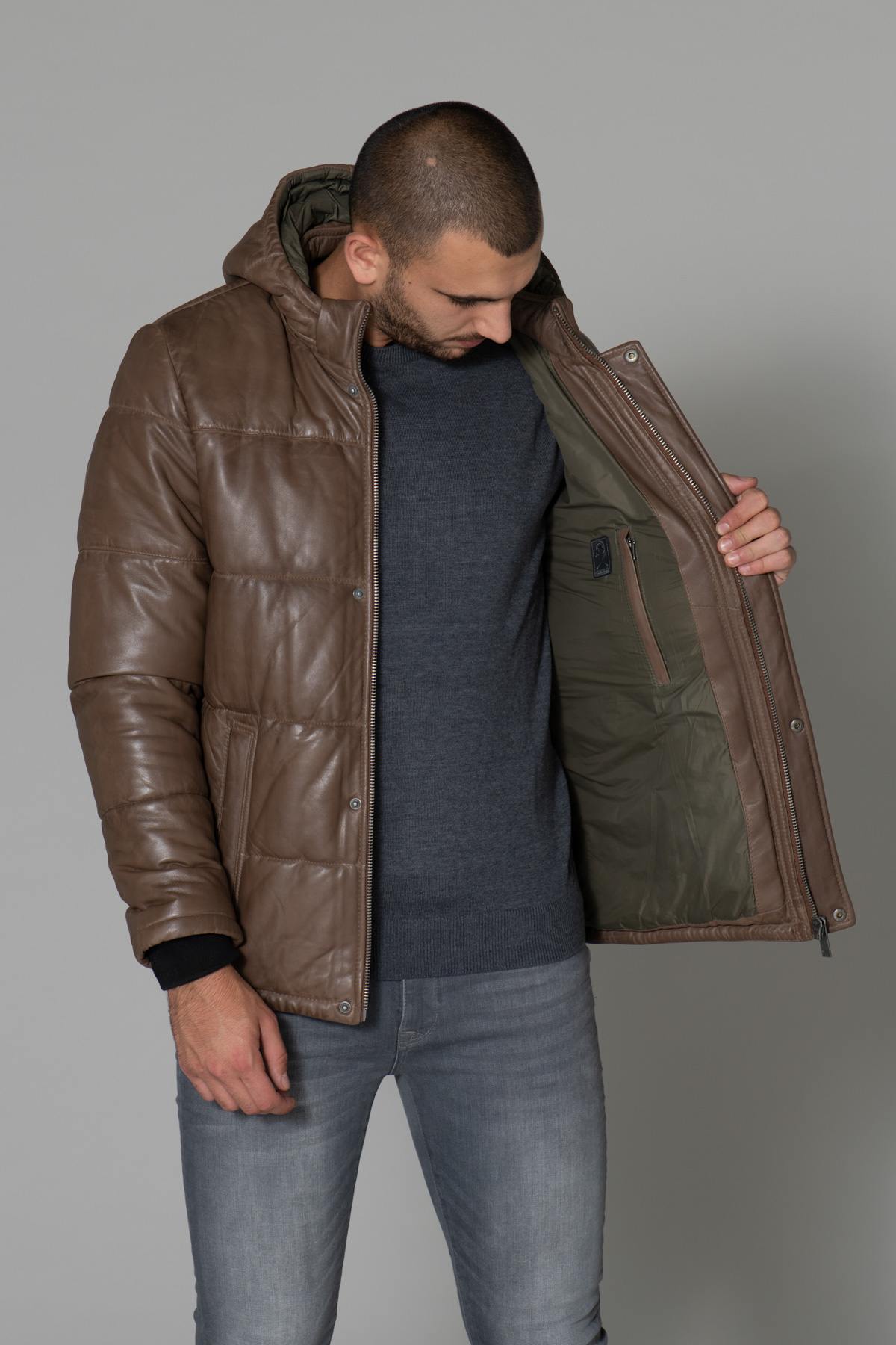 Blouson En Cuir Homme Oakwood - Taille M Noir - Occasion Bon état Avec Quelques Signes D'usure