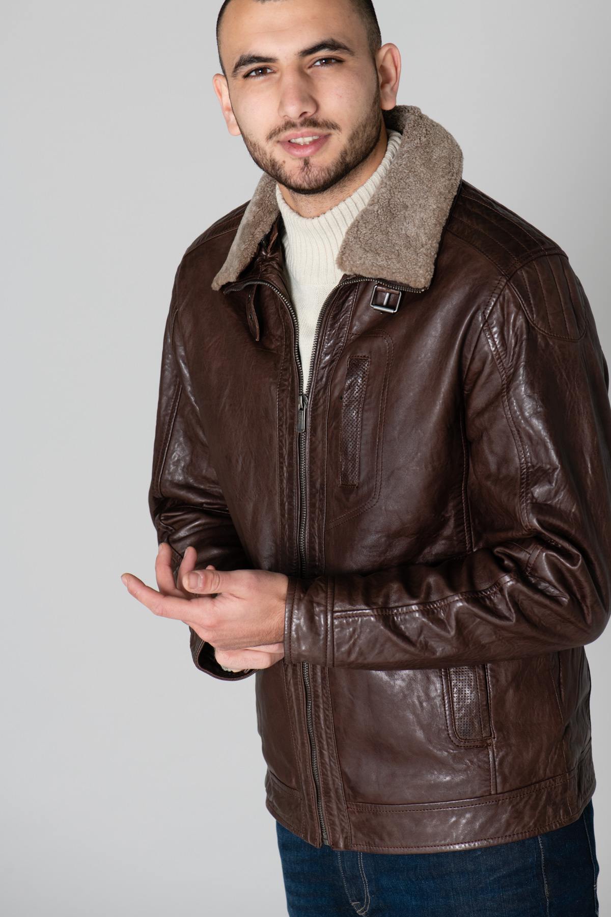 Giacche Uomo Deercraft MARTEN LATREV WALNUT — vista 4