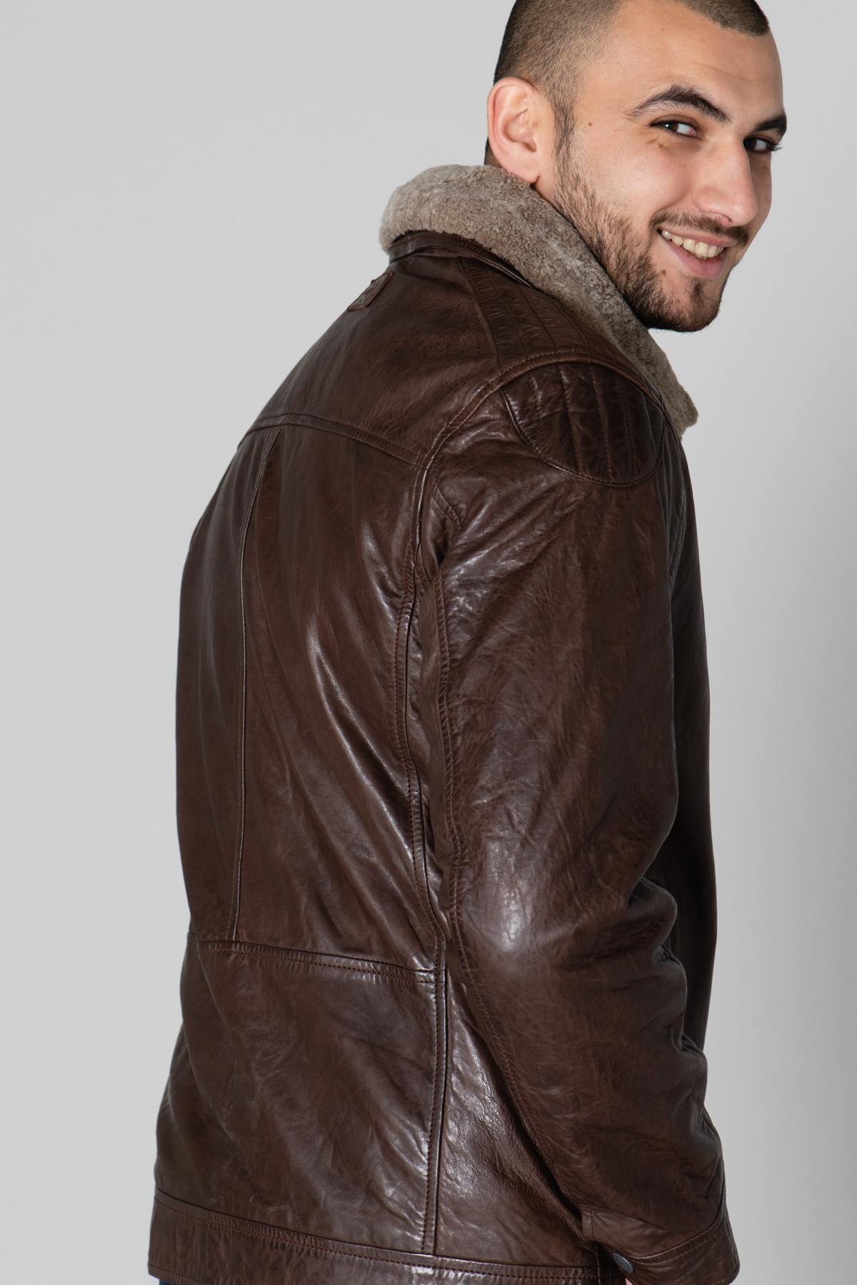 Giacche Uomo Deercraft MARTEN LATREV WALNUT — vista 6