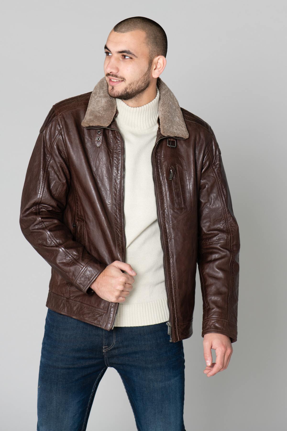 Giacche Uomo Deercraft MARTEN LATREV WALNUT — vista 1