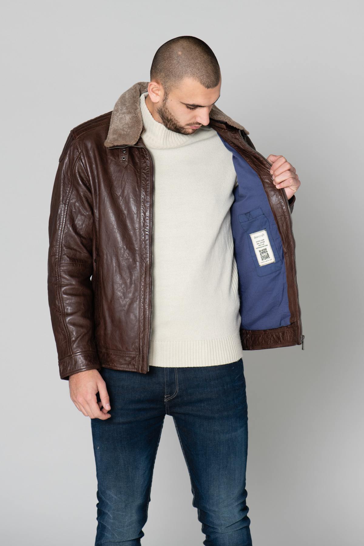 Giacche Uomo Deercraft MARTEN LATREV WALNUT — vista 5