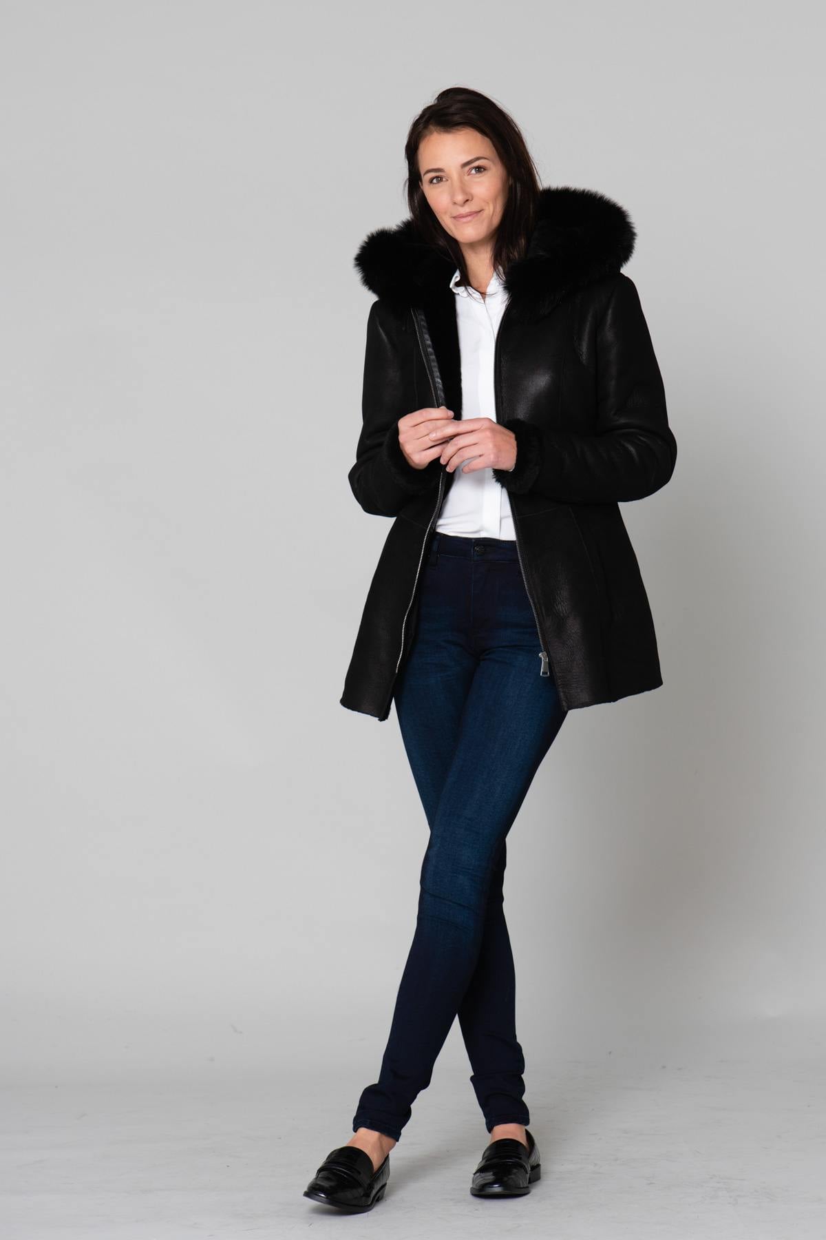 Damen Mantel Cityzen SEVILLE BLACK — Ansicht 3