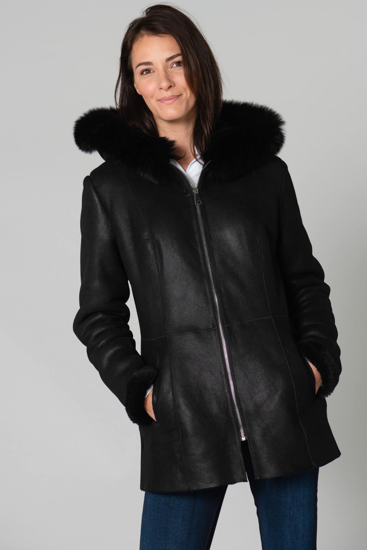 Damen Mantel Cityzen SEVILLE BLACK — Ansicht 6