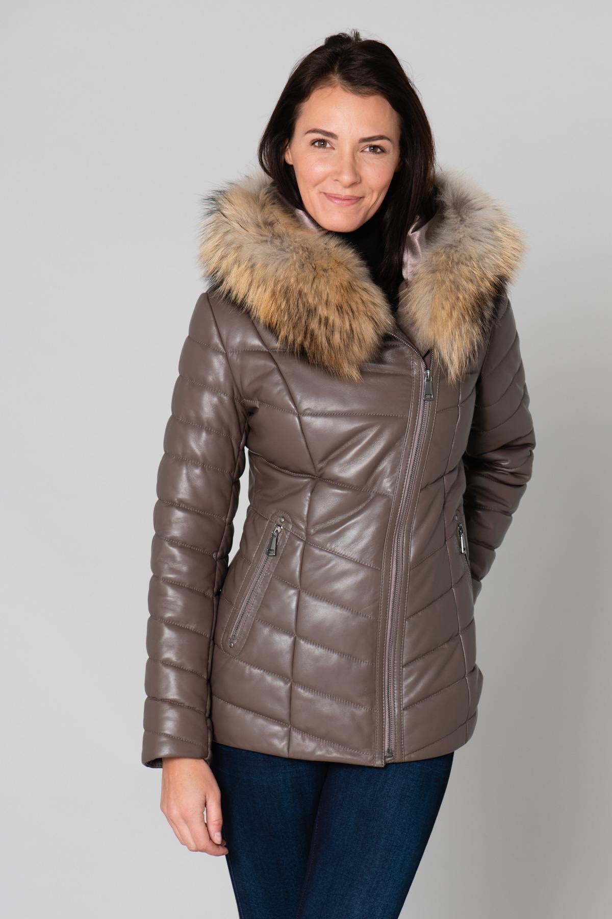 Blouson Femme Cityzen PRESTIGE TAUPE  — vue 6