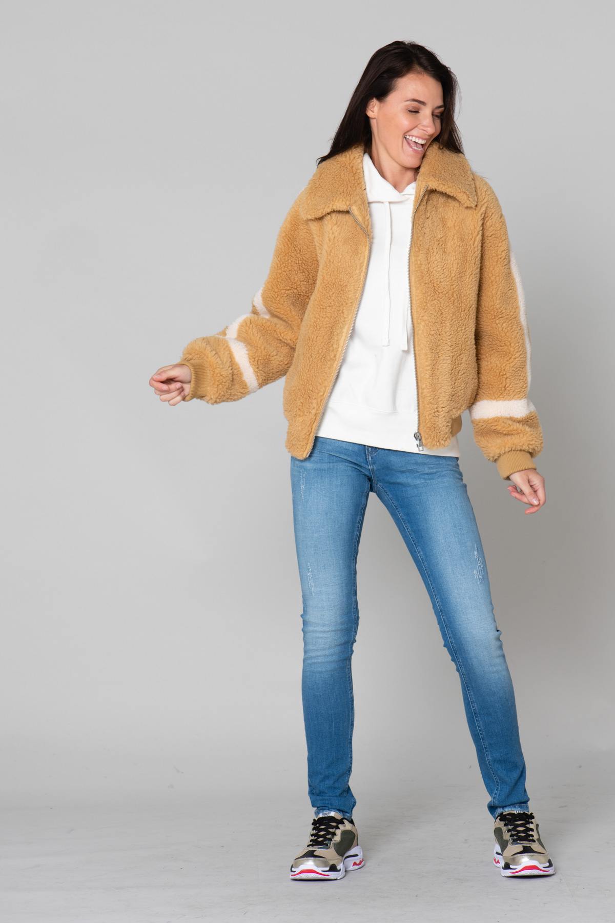Damen Jacke Giny BETTY MOUTARDE — Ansicht 2