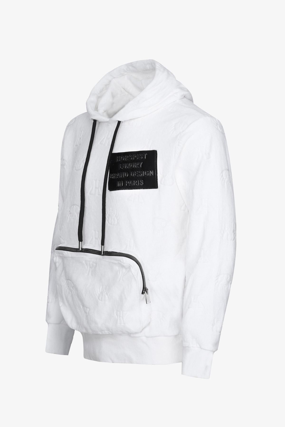 Jersey/sudadera Hombre Horspist DAKOTA WHITE — vista 3