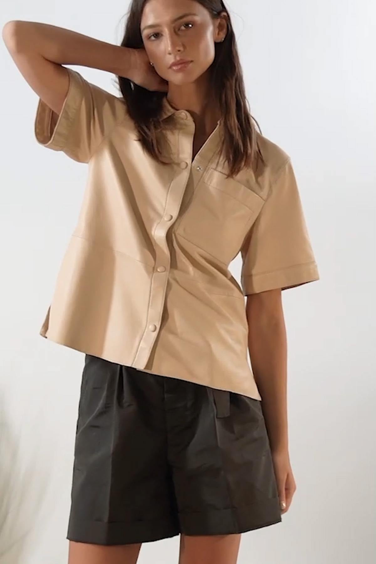 Camisa Mujeres Oakwood TAYLOR BEIGE 514 — vista 1