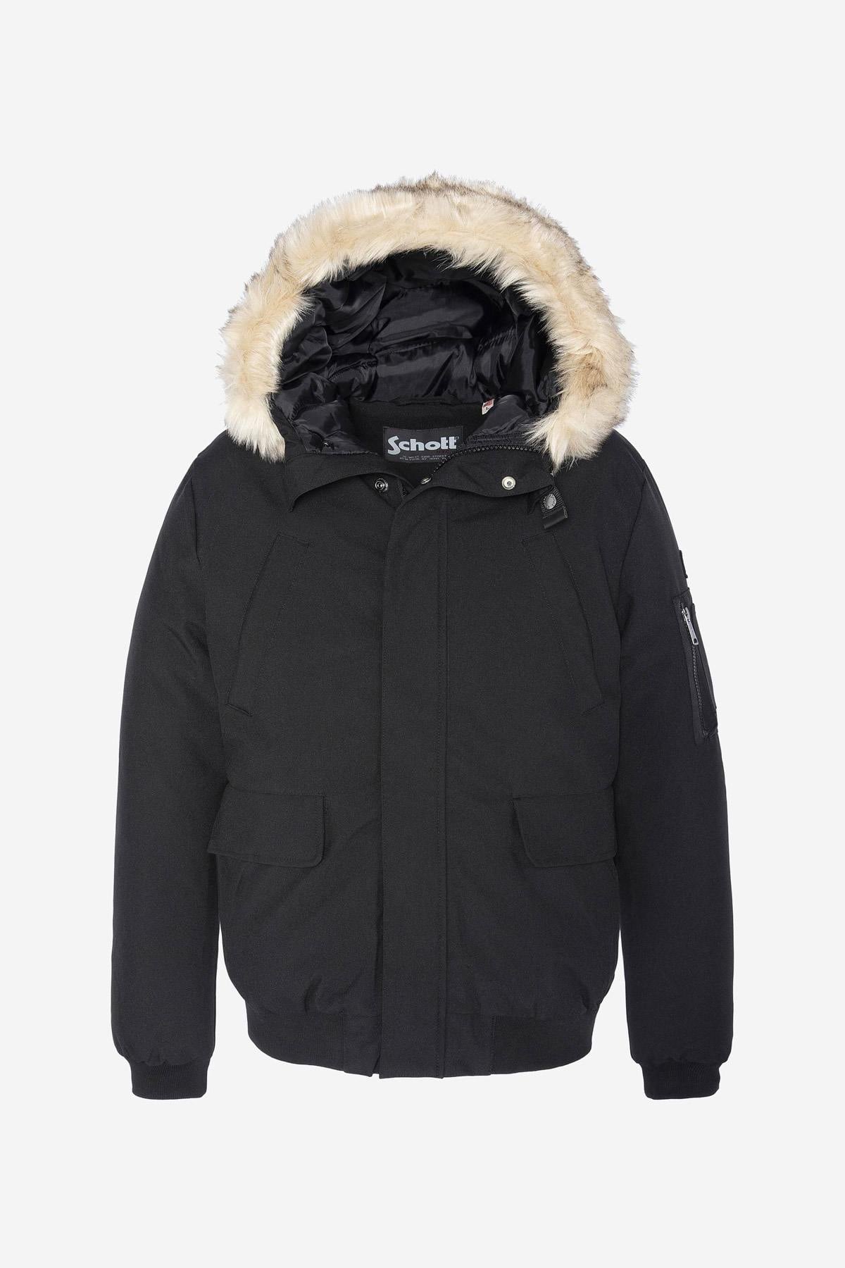 Blouson Homme Schott KEYBURN BLACK — vue 6