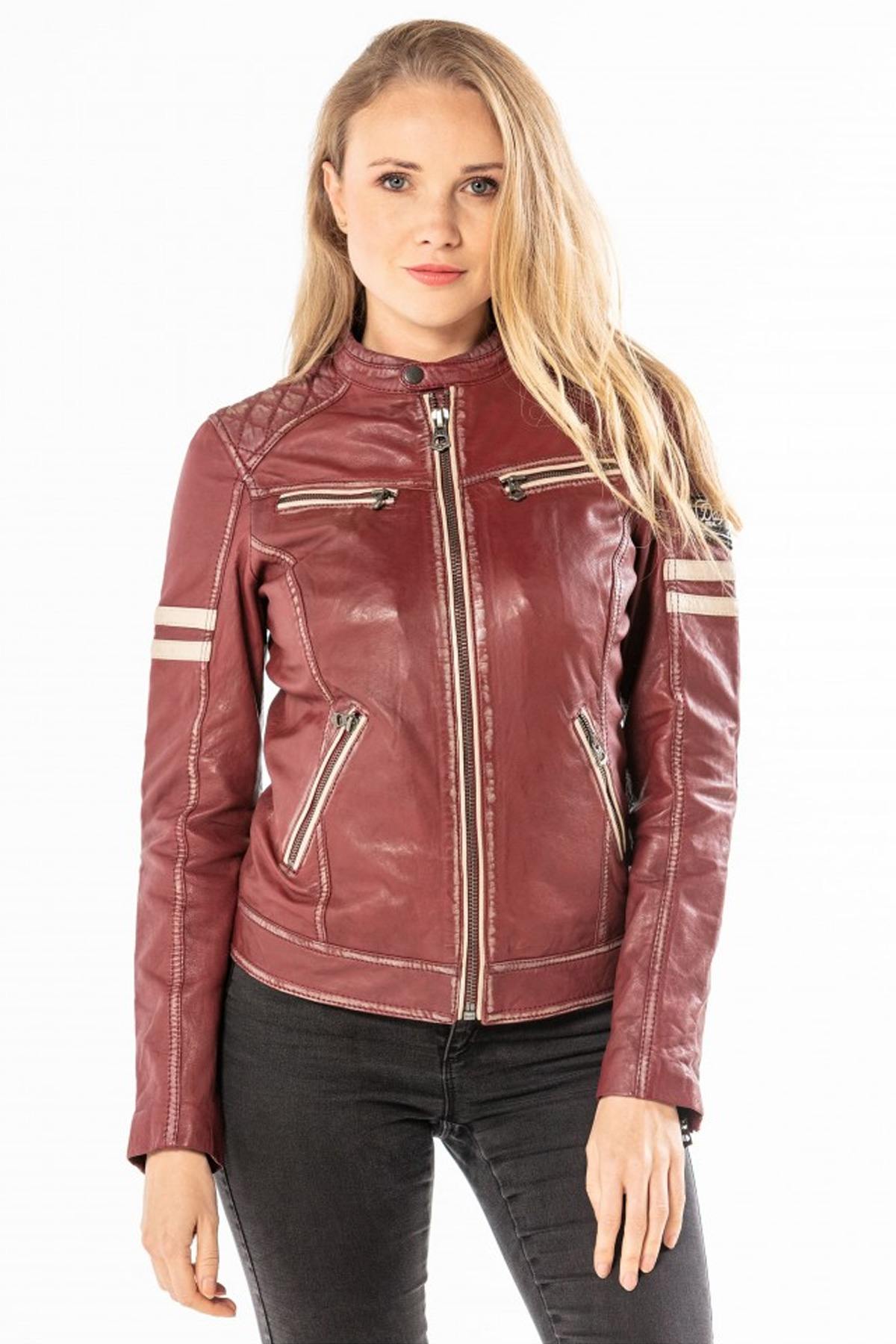 Chaqueta Mujeres Rose Garden KYERA SHEEP VICTORIA VEG RED CHILI PËPPER — vista 1