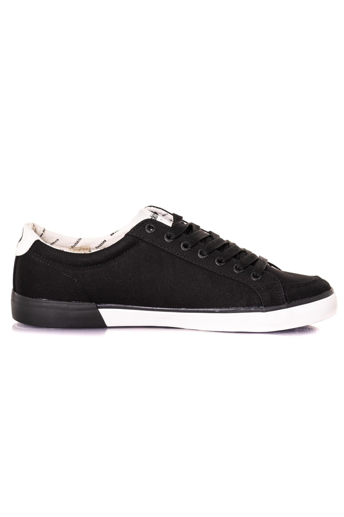 Sneakers In Tela Uomo Redskins SABARI 2 NOIR BLANC — vista 2