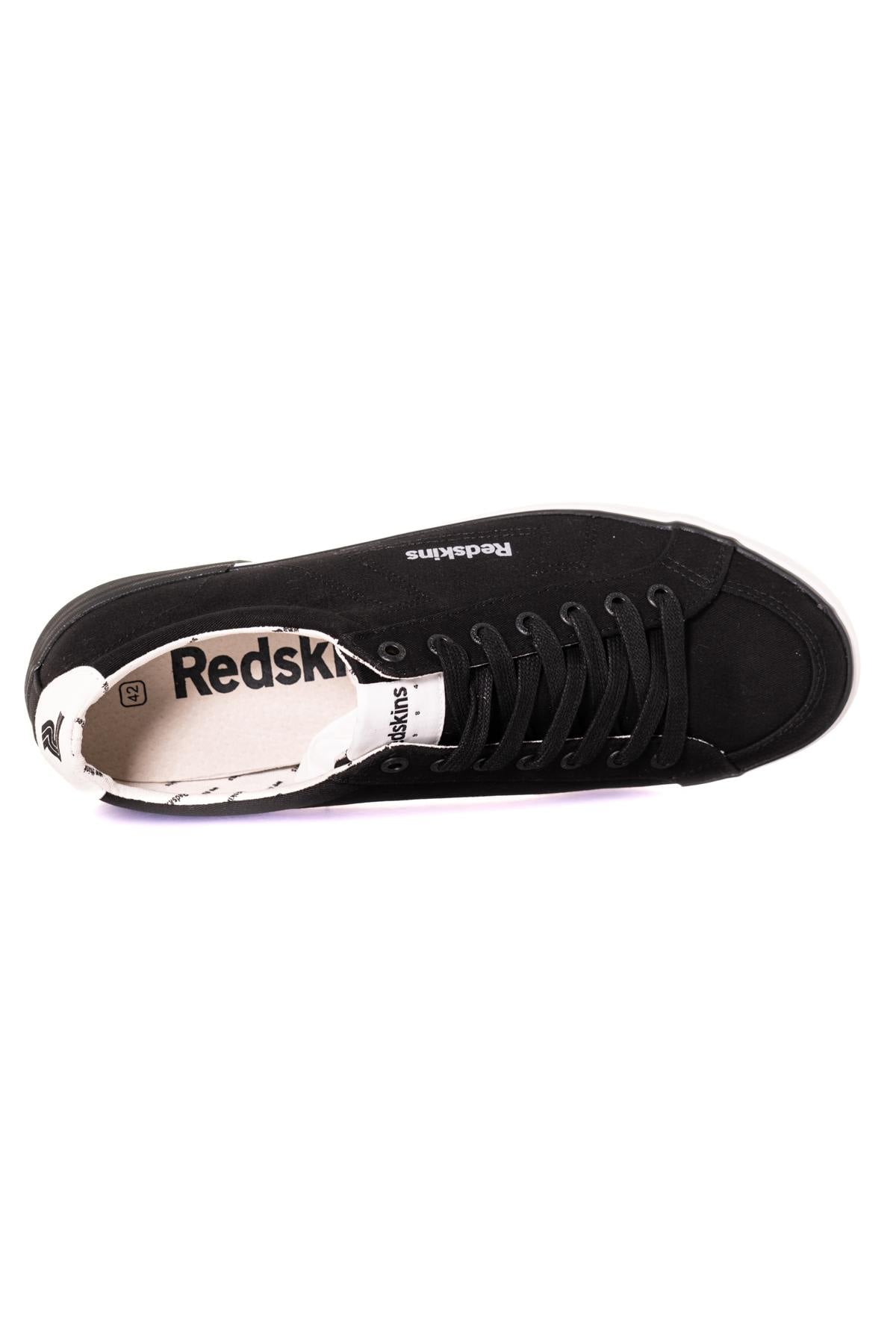 Sneakers In Tela Uomo Redskins SABARI 2 NOIR BLANC — vista 3