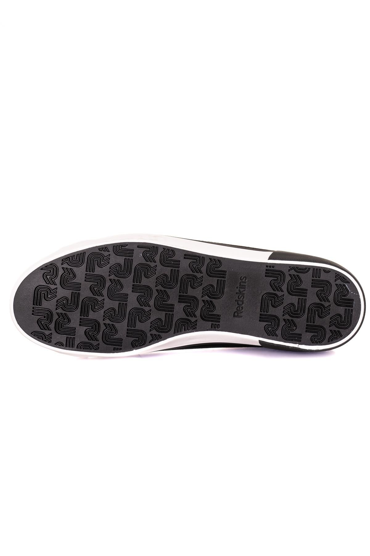 Sneakers In Tela Uomo Redskins SABARI 2 NOIR BLANC — vista 4